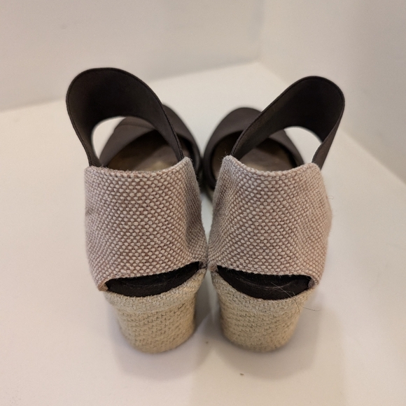 Ralph Lauren Charla Wedge Sandals - Picture 3 of 8